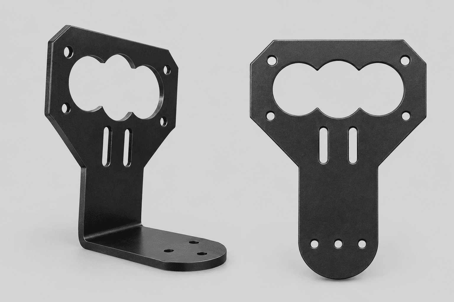 Metal Ultrasonic Sensor Mounting Bracket (HC-SR04 - Min. 100 Pcs)