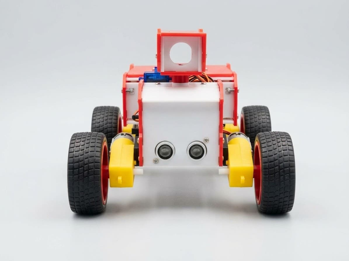 Modular Acrylic Rover Robot Chassis with Suspension (Frame Only)